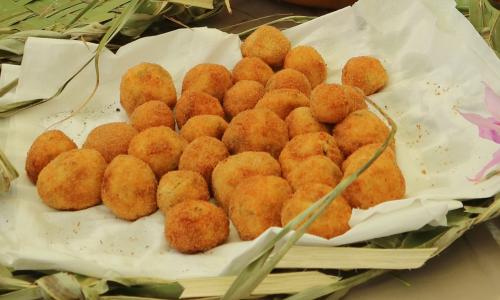 Croquette de poisson et manioc