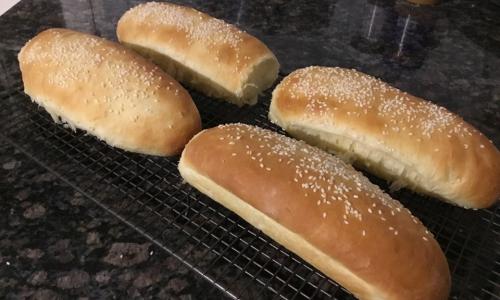 Pains au lait pour sandwich et hamburger