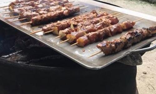 Brochettes de cerf